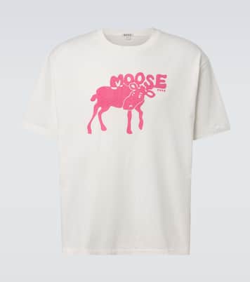 Printed cotton jersey T-shirt  | Bode