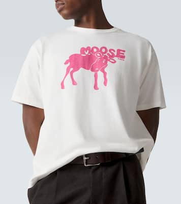 Printed cotton jersey T-shirt  | Bode