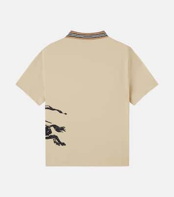 EKD cotton piqué polo shirt | Burberry Kids