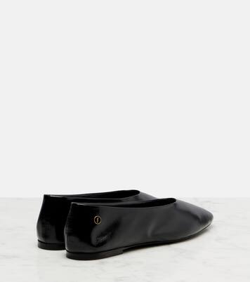 Ballerinas Sao aus Leder | Saint Laurent