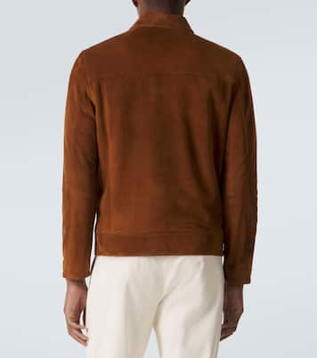Suede blouson jacket | Brioni