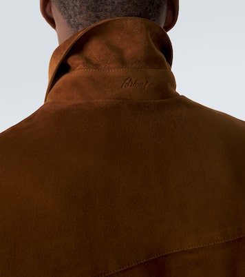 Suede blouson jacket | Brioni