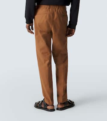 Cotton-blend straight pants | Moncler