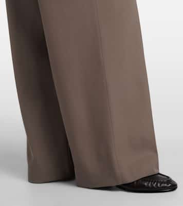Dender wool wide-leg pants | The Row