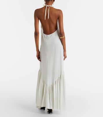 Vestido largo a rayas | Patou