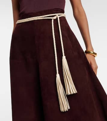 Cintura in pelle con nappine | Nour Hammour