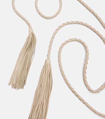 Cintura in pelle con nappine | Nour Hammour