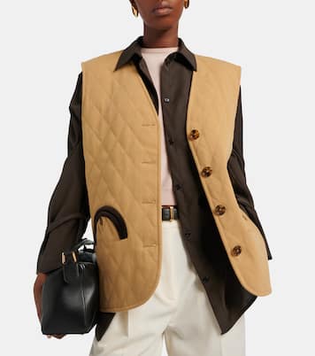 Suffolk 퀼팅 코튼 베스트 | Blazé Milano