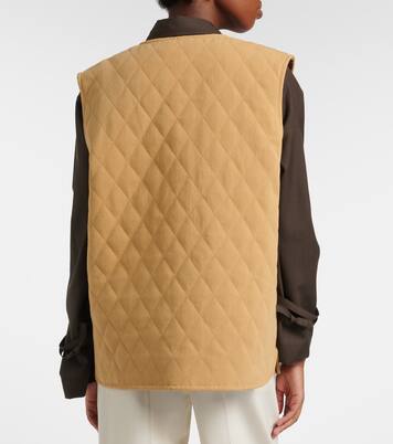 Suffolk 퀼팅 코튼 베스트 | Blazé Milano