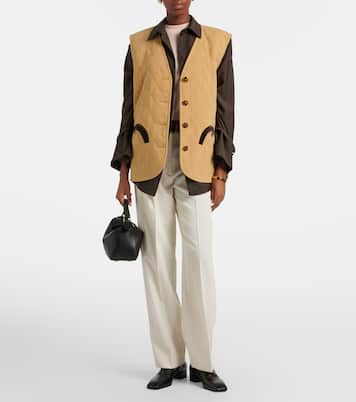 Suffolk 퀼팅 코튼 베스트 | Blazé Milano