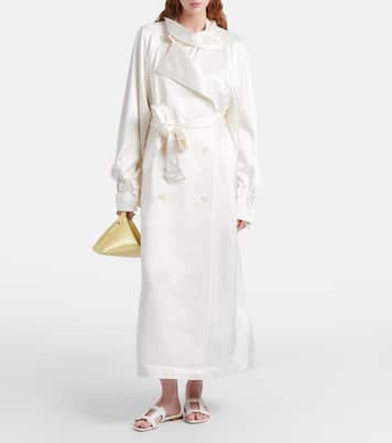 Grellanuflat leather slides | Manolo Blahnik