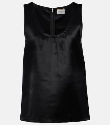 Cassandre 새틴 탑 | Saint Laurent