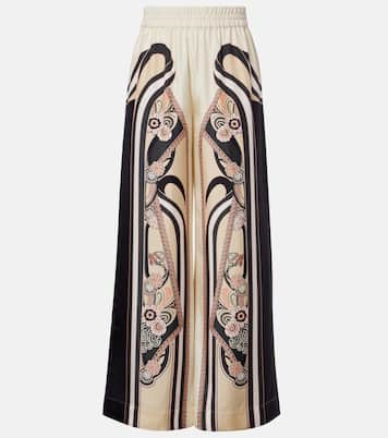 Palazzo-Hose aus Seide | La DoubleJ