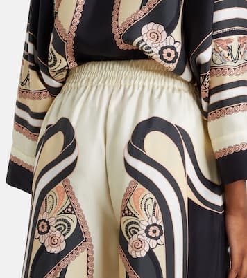 Palazzo-Hose aus Seide | La DoubleJ