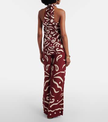 Toya printed wide-leg pants | Cala de la Cruz