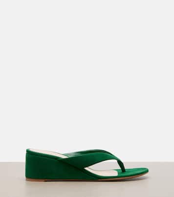 Sandalias con plataforma de ante | Gianvito Rossi