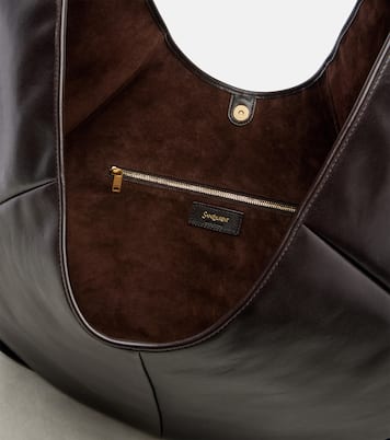 Mombasa Large leather shoulder bag | Saint Laurent