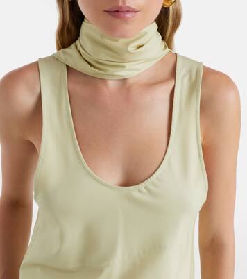 Olena scarf-detail top | Aya Muse