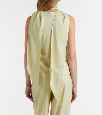 Olena scarf-detail top | Aya Muse