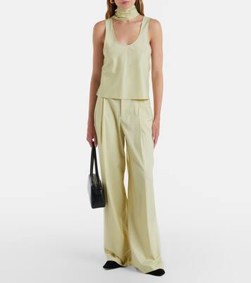 Olena scarf-detail top | Aya Muse