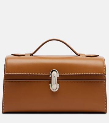 Symmetry Pochette 레더 탑 핸들 백 | Savette