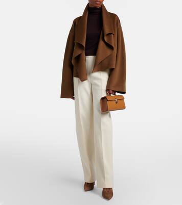 Symmetry Pochette 레더 탑 핸들 백 | Savette