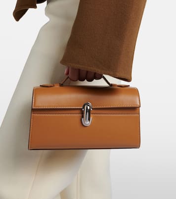 Symmetry Pochette 레더 탑 핸들 백 | Savette