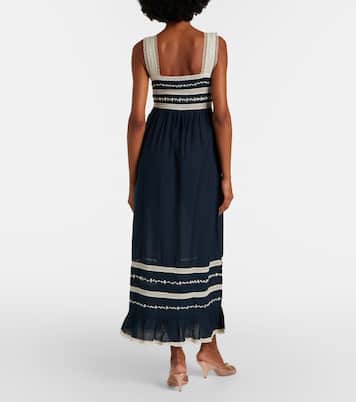 Abito midi Malie con ricamo | Rixo