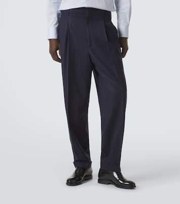 Pinstripe virgin wool suit | Brunello Cucinelli