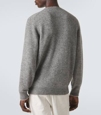 Alpaca, cashmere, and wool-blend sweater | Brunello Cucinelli
