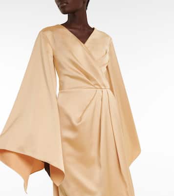 Robe aus Satin | Rasario