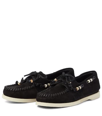 X Sebago® Loafers Dockside aus Veloursleder | Alanui