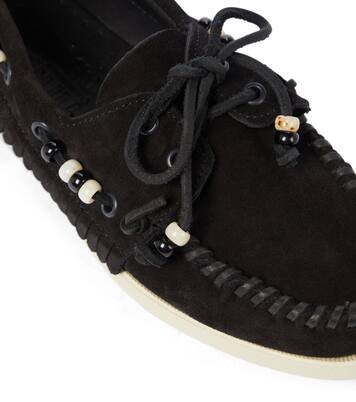 X Sebago® Loafers Dockside aus Veloursleder | Alanui