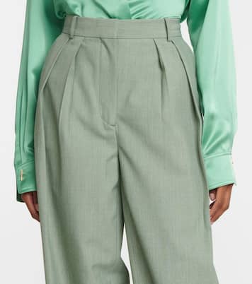 Pantalon ample à taille haute | Victoria Beckham