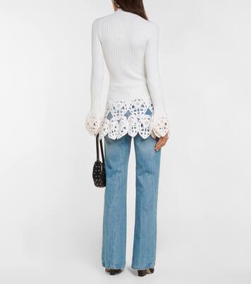 Top en laine mélangée | Rabanne