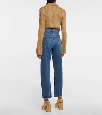 High-Rise Straight Jeans 90’s Pinch | Agolde