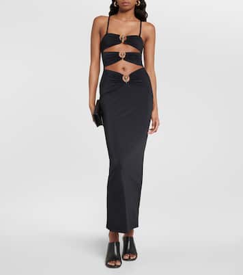 Maxikleid Pierced Orbit | Christopher Esber