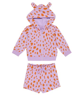 Baby hoodie and shorts set | Stella McCartney Kids