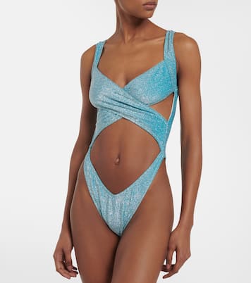 Badeanzug Exotica aus Lurex® | Reina Olga