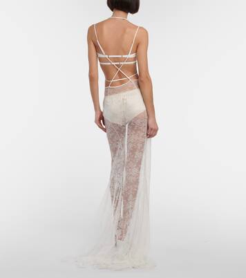 Robe de mariée en soie | Nensi Dojaka