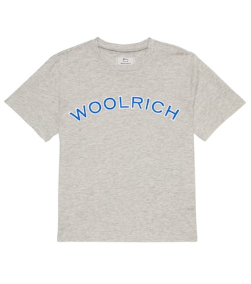 Logo cotton T-shirt | Woolrich Kids