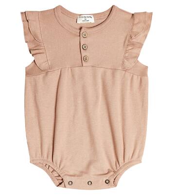 Baby Melania cotton jersey playsuit | 1 + in the Family