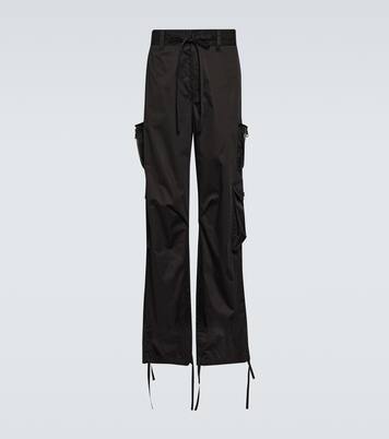 High-Rise-Hose aus Baumwolle | Dolce&Gabbana