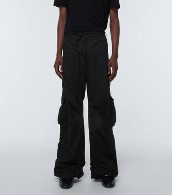 High-Rise-Hose aus Baumwolle | Dolce&Gabbana
