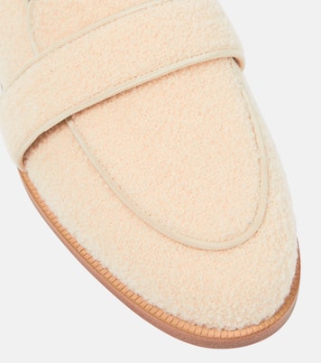 Loafers Martin aus Bouclé | Aquazzura