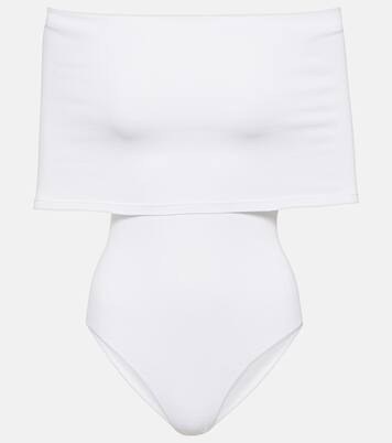 Off-shoulder knit bodysuit | Alaïa