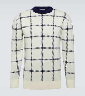 Ribbed-knit wool sweater | JW Anderson