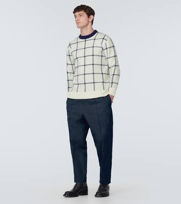Ribbed-knit wool sweater | JW Anderson