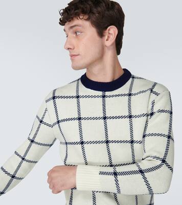 Ribbed-knit wool sweater | JW Anderson