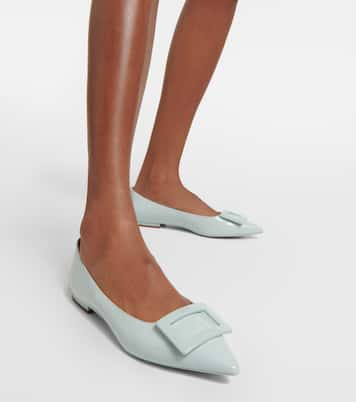Gommettine patent leather ballet flats | Roger Vivier